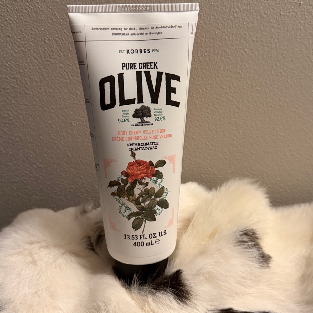 💫 Pure Greek Olive Body Cream Velvet Rose 400ML💫